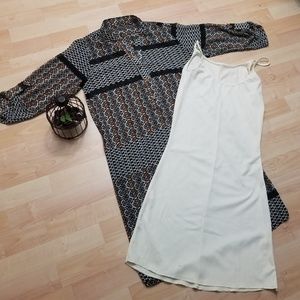 Stylo & Moda White and Black Dress Size S